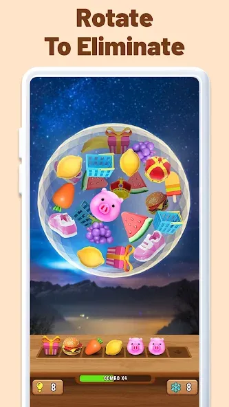 Match Triple Ball (Соответствие Тройной мяч)  [МОД Много монет] Screenshot 3