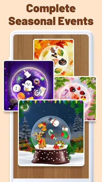 Match Triple Ball (Соответствие Тройной мяч)  [МОД Много монет] Screenshot 5