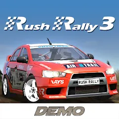 Взломанная Rush Rally 3 Demo (Раш Ралли 3 Демо)  [МОД Mega Pack] - последняя версия apk на Андроид