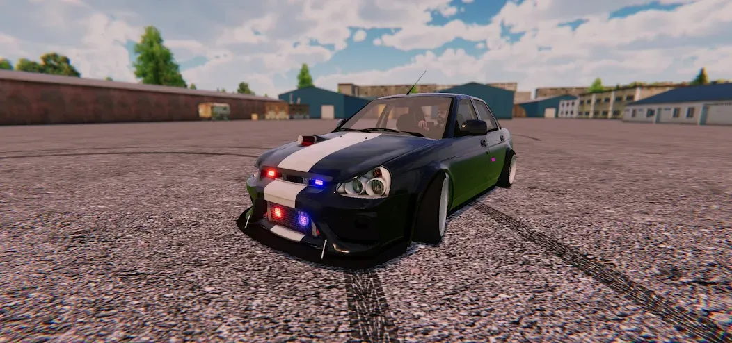 Oper Garage Simulator (Опер Гараж Симулятор)  [МОД Unlimited Money] Screenshot 1