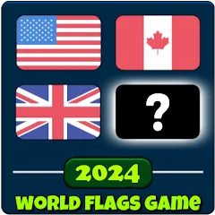 Скачать взломанную World Flags Quiz Game (Ворлд Флагс Квиз Гейм)  [МОД Unlocked] - полная версия apk на Андроид