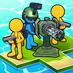 Взломанная Fight For America: Country War (Файт фор Америка)  [МОД Mega Pack] - стабильная версия apk на Андроид