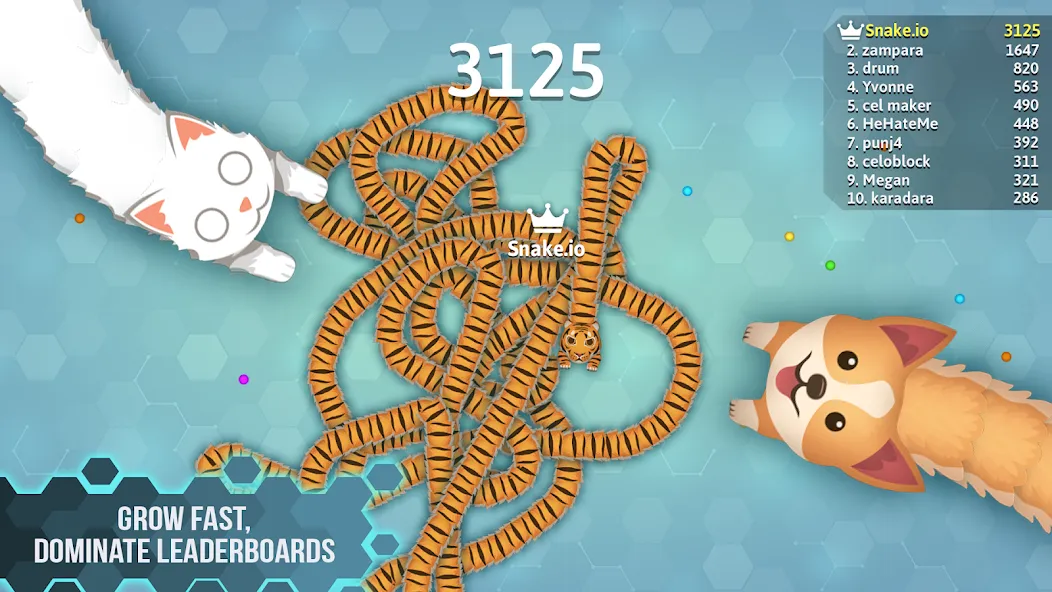 Snake.io - Fun Snake .io Games  [МОД Много денег] Screenshot 4
