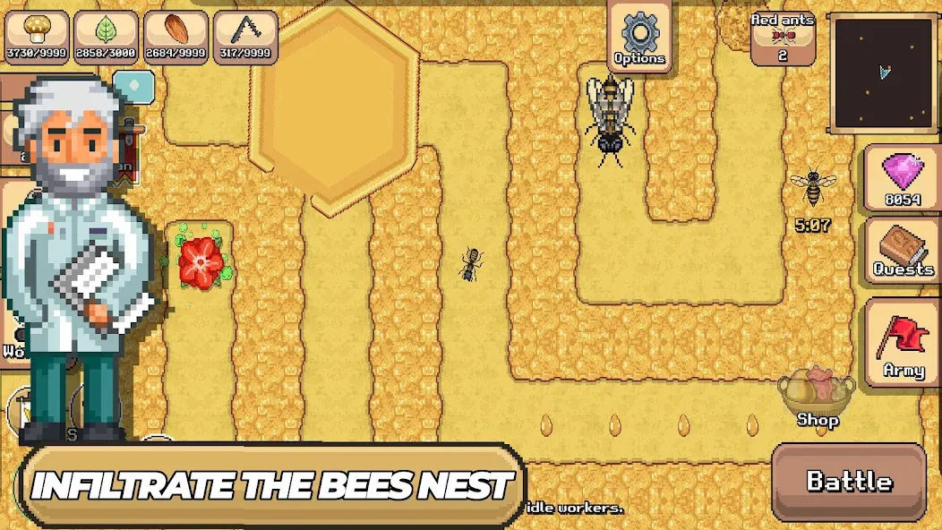 Pocket Ants: Colony Simulator (Покет Муравьи)  [МОД Много денег] Screenshot 5