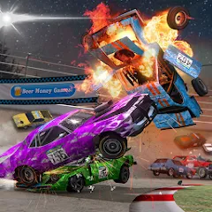 Скачать взломанную Demolition Derby 3 (Демолиция Дерби 3)  [МОД Бесконечные монеты] - стабильная версия apk на Андроид