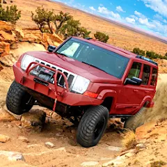 Скачать взлом Off Road Jeep Drive Simulator  [МОД Все открыто] - полная версия apk на Андроид