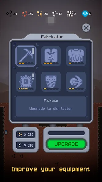 Dig Odyssey: Cosmic Miner (Диг Одиссей)  [МОД Все открыто] Screenshot 3