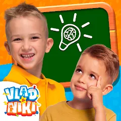 Скачать взлом Vlad and Niki - Smart Games  [МОД Бесконечные монеты] - последняя версия apk на Андроид