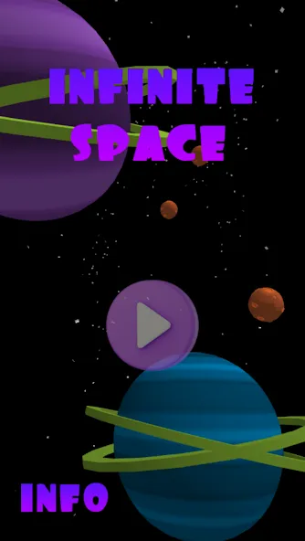 Infinite Space 3D (Инфинити Спейс 3Д)  [МОД Все открыто] Screenshot 1