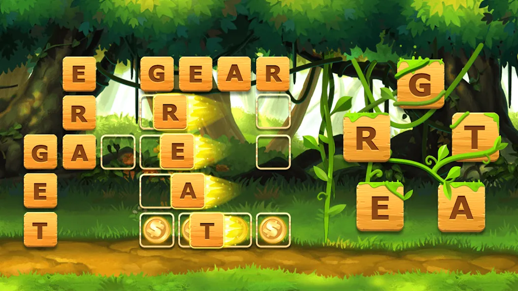 Word Crossword Puzzle  [МОД Много монет] Screenshot 4