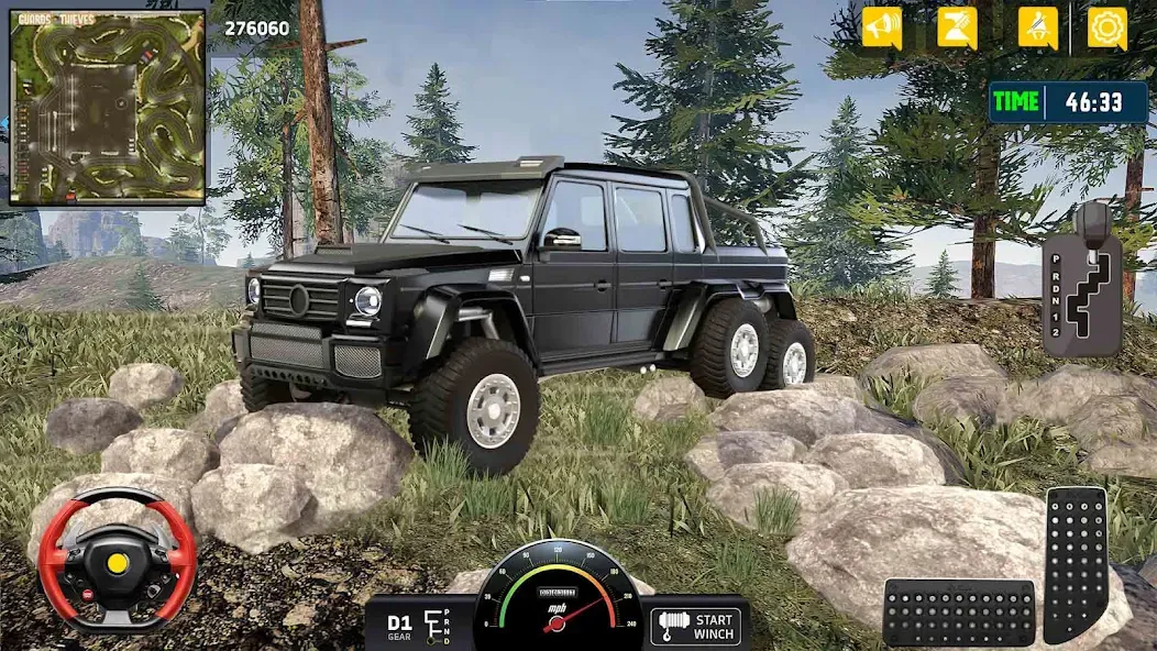 Flying Prado Car Robot Game  [МОД Unlocked] Screenshot 3