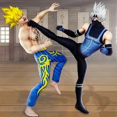 Взлом Karate King Kung Fu Fight Game (Карате Кинг Кунгфу Игра боя)  [МОД Много монет] - последняя версия apk на Андроид