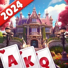 Взломанная Royal Solitaire Tripeaks  [МОД Много монет] - полная версия apk на Андроид