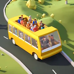 Скачать взломанную Level Up Bus (Левел Ап Бас)  [МОД Все открыто] - полная версия apk на Андроид