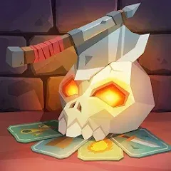 Взломанная Dungeon Tales: RPG Card Game (Данжен Тейлз)  [МОД Много монет] - стабильная версия apk на Андроид