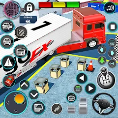Скачать взломанную Truck parking Jam Game: Puzzle  [МОД Много денег] - стабильная версия apk на Андроид