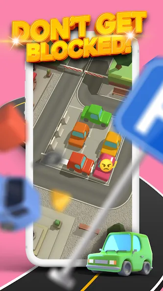 Parking Jam 3D (Парковочный затор 3D)  [МОД Mega Pack] Screenshot 2