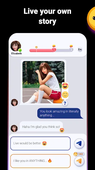 Love Stories: Dating game (Лав Сториз)  [МОД Unlocked] Screenshot 1
