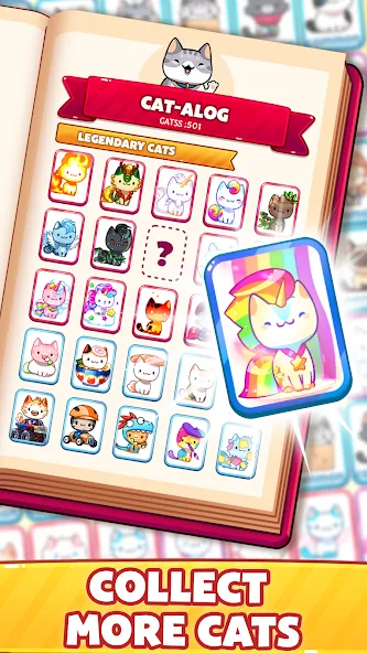 Cat Game - The Cats Collector!  [МОД Menu] Screenshot 4