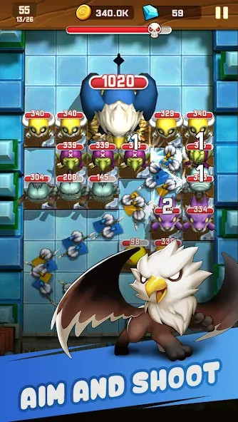 Monster Breaker Hero (Монстер Брейкер Герой)  [МОД Меню] Screenshot 2