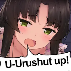 Скачать взломанную Moe! Ninja Girls/Sexy School  [МОД Unlocked] - полная версия apk на Андроид