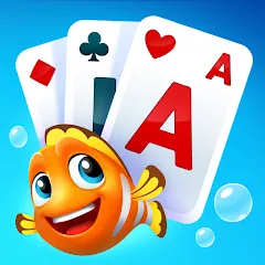 Скачать взломанную Fishdom Solitaire (Фишдом Солитер)  [МОД Все открыто] - полная версия apk на Андроид
