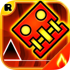 Скачать взломанную Geometry Dash Meltdown (Геометрия Дэш Мелтдаун)  [МОД Бесконечные деньги] - последняя версия apk на Андроид