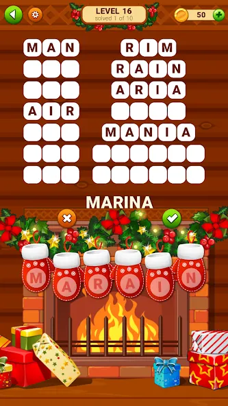 Word Cabin  [МОД Бесконечные деньги] Screenshot 4