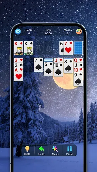 Solitaire, Klondike Card Games  [МОД Unlocked] Screenshot 3