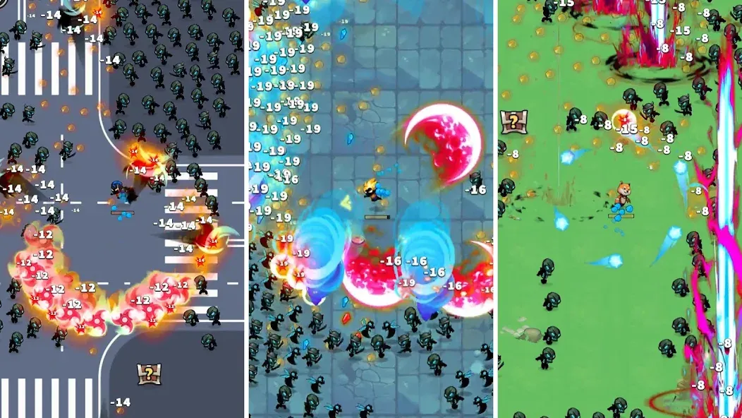 Stickman Survivor: RPG Games (Стикман Сурвайвал)  [МОД Бесконечные монеты] Screenshot 4