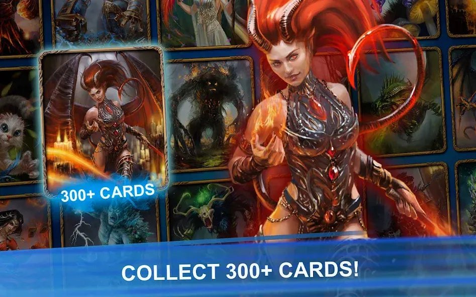 Blood of Titans: Card Battle  [МОД Все открыто] Screenshot 2