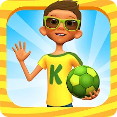 Скачать взломанную Kickerinho (Кикериньо)  [МОД Много монет] - стабильная версия apk на Андроид