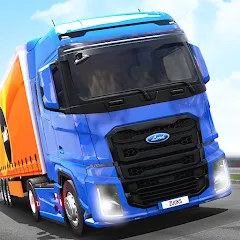 Взломанная Truck Simulator : Europe  [МОД Все открыто] - последняя версия apk на Андроид