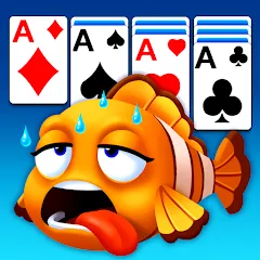 Взломанная Solitaire Ocean  [МОД Unlocked] - полная версия apk на Андроид