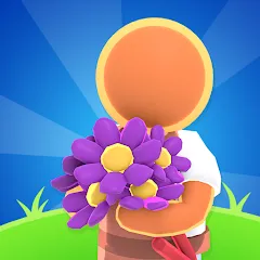 Взлом Flower factory tycoon (Флауэр фактори тайкун)  [МОД Много монет] - полная версия apk на Андроид
