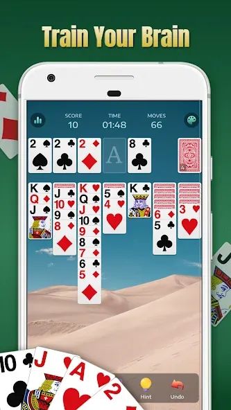 Solitaire - Classic Card Games  [МОД Много денег] Screenshot 4