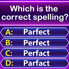 Скачать взлом Spelling Quiz - Word Trivia (Спеллинг Квиз)  [МОД Много монет] - полная версия apk на Андроид